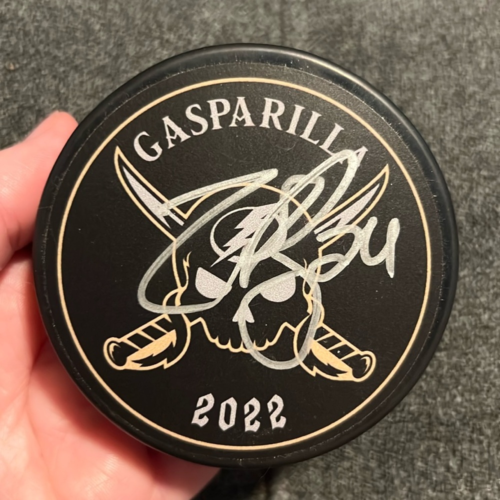 Tampa Bay Lightning Autographed Puck